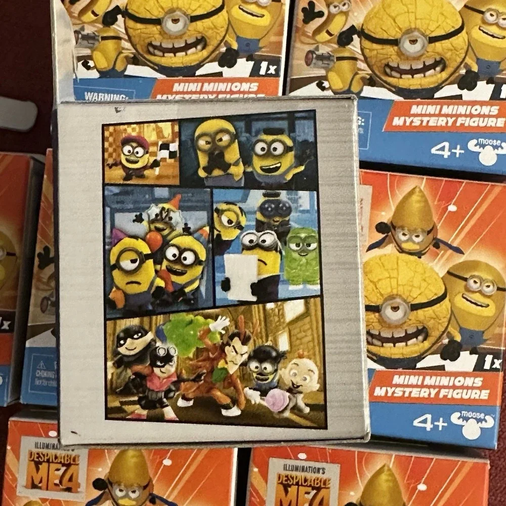 Lot 8 - Despicable Me 4 Minions Mini Mystery Series 1 Figures Sealed